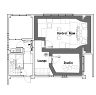 ビッグタイムレコーヅスタジオ図面